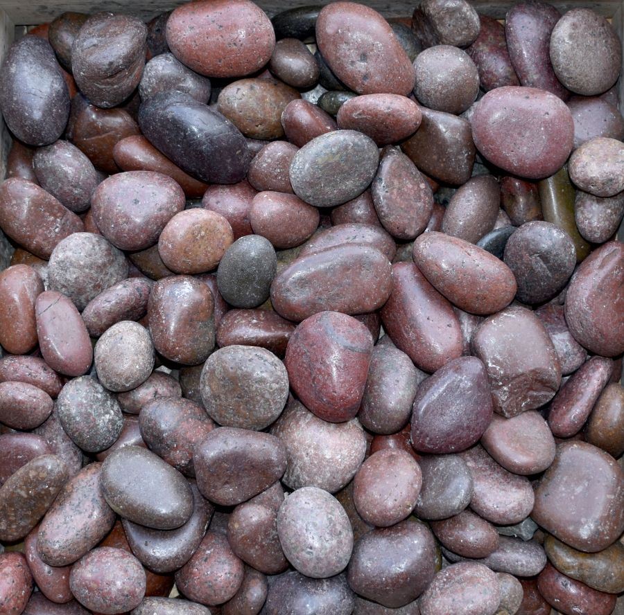 Chinese Polished Red Pebble Chinese Polished Red Pebble