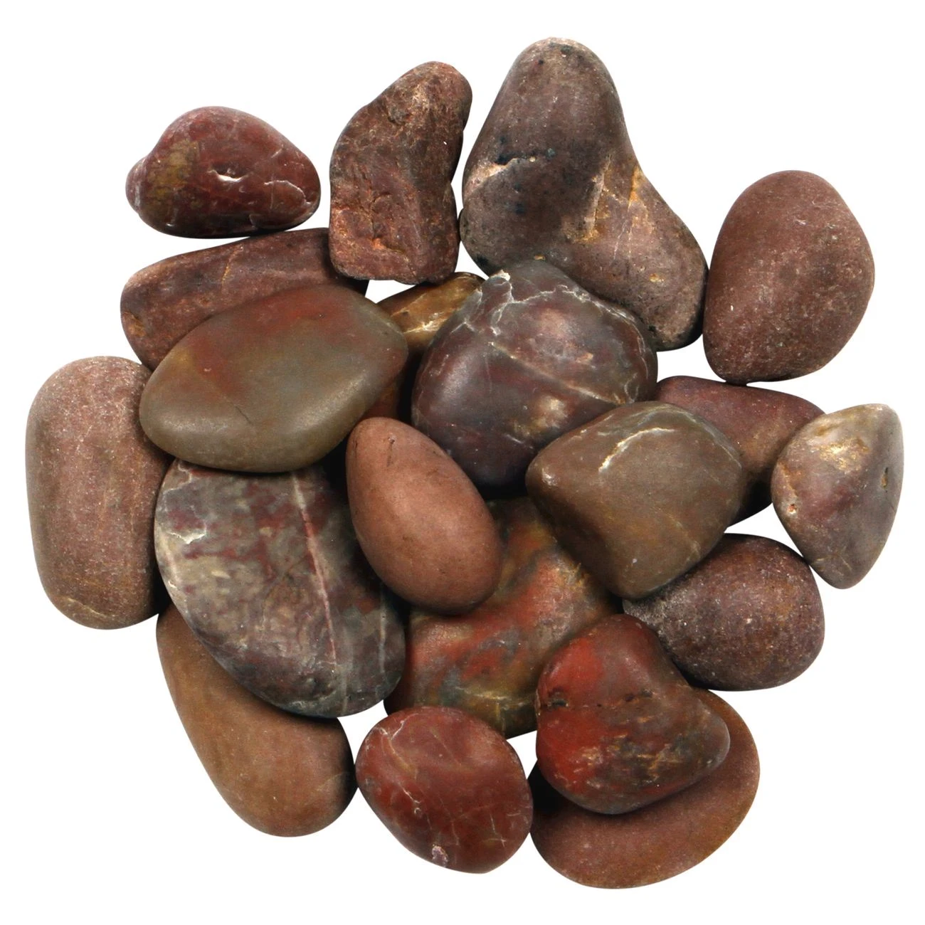 red polished pebbles stone red polished pebbles stone