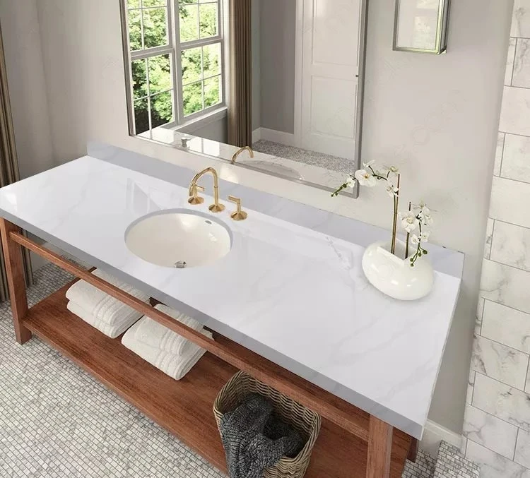 Calacatta White Quartz slabs Calacatta White Quartz slabs