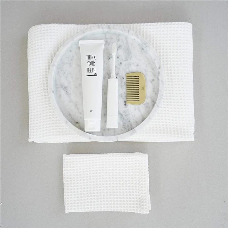 Carrara White Marble Round Fruit Tray best