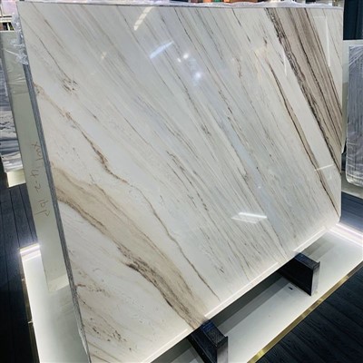 Bijelo plava galaksija Palissandro brončana mramorna ploča