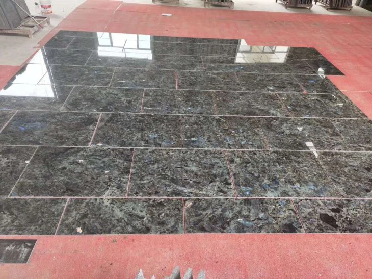Labradarite Blue Granite Slabs