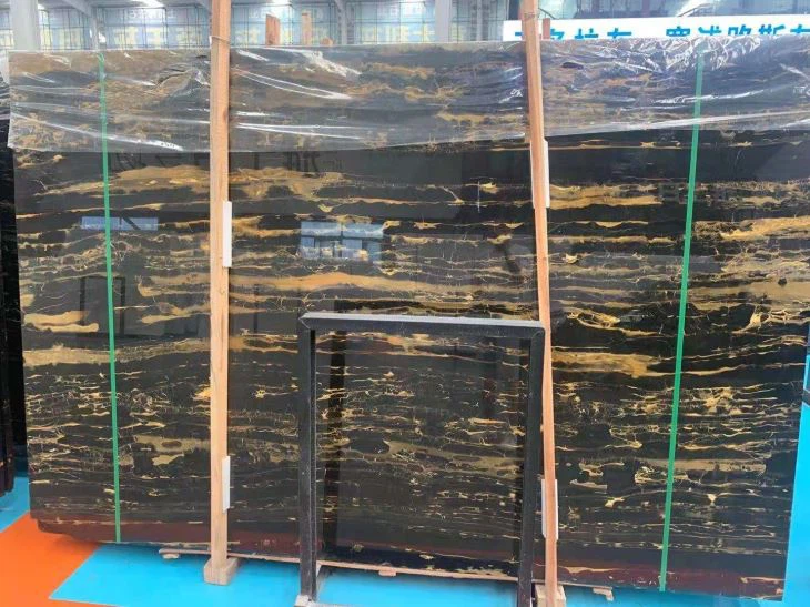 Portoro Gold Marble Slab