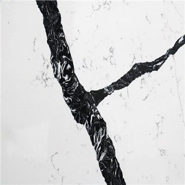 Black Veins Calacatta kvarcna kamena ploča
